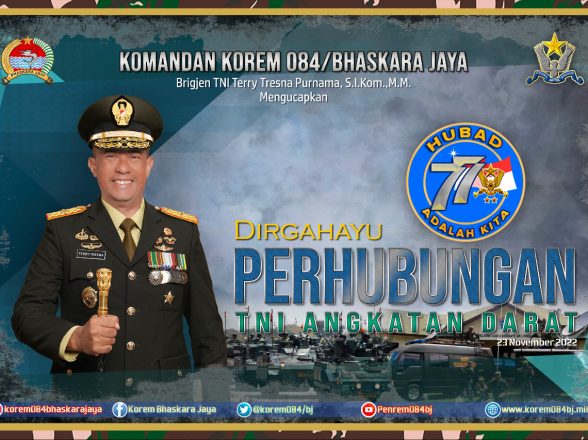 DIRGAHAYU PERHUBUNGAN TNI AD