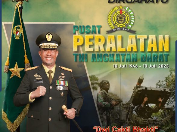 DIRGAHAYU PUSAT PERALATAN TNI AD