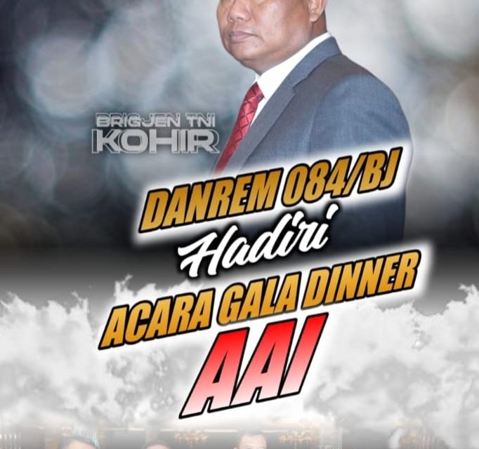 Gala Dinner Pengayom Advokat Indonesia, Danrem Bhaskara Jaya Tekankan Sinergi untuk Menguatkan Hukum