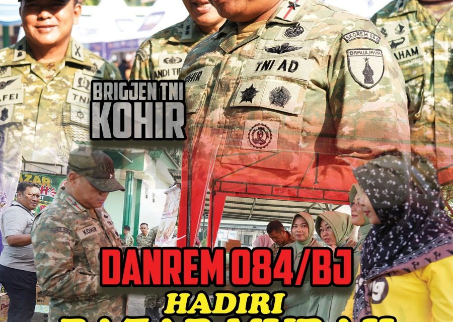 Bazar Murah HUT TNI ke-81, Danrem Bhaskara Jaya: Pengabdian Harus Dirasakan Rakyat.