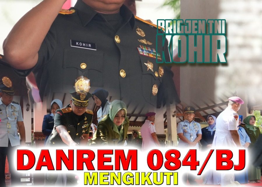 Menjelang HUT ke-81 TNI, Danrem Bhaskara Jaya Ziarah ke Makam Gus Dur